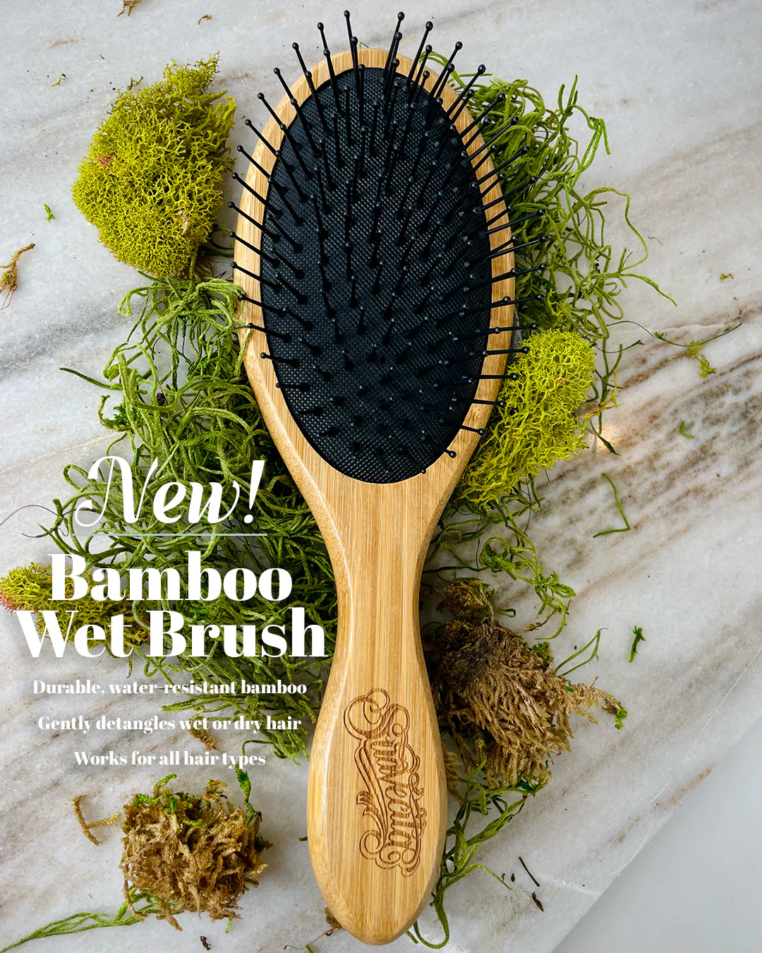 Bamboo Wet Brush - Image 3
