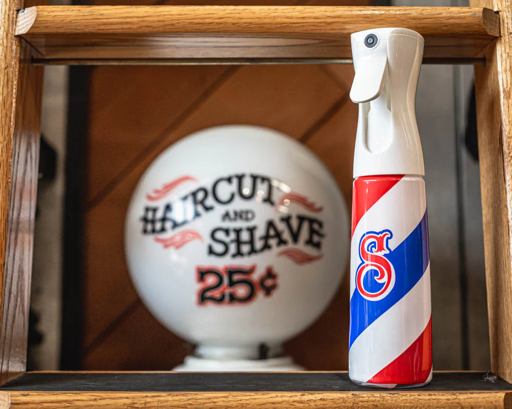 Barber Pole Fine Mist Spray Bottle - Image 2