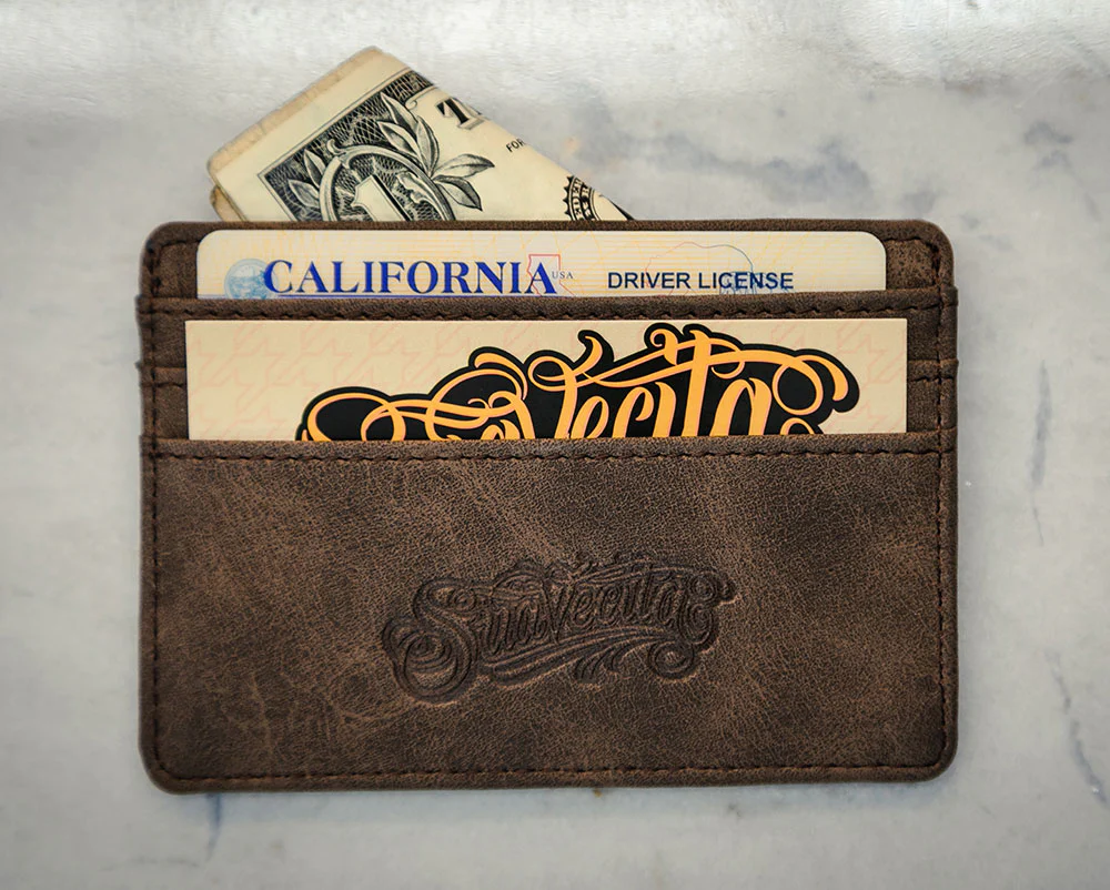 Card Holder Wallet - Dark Brown - Image 3