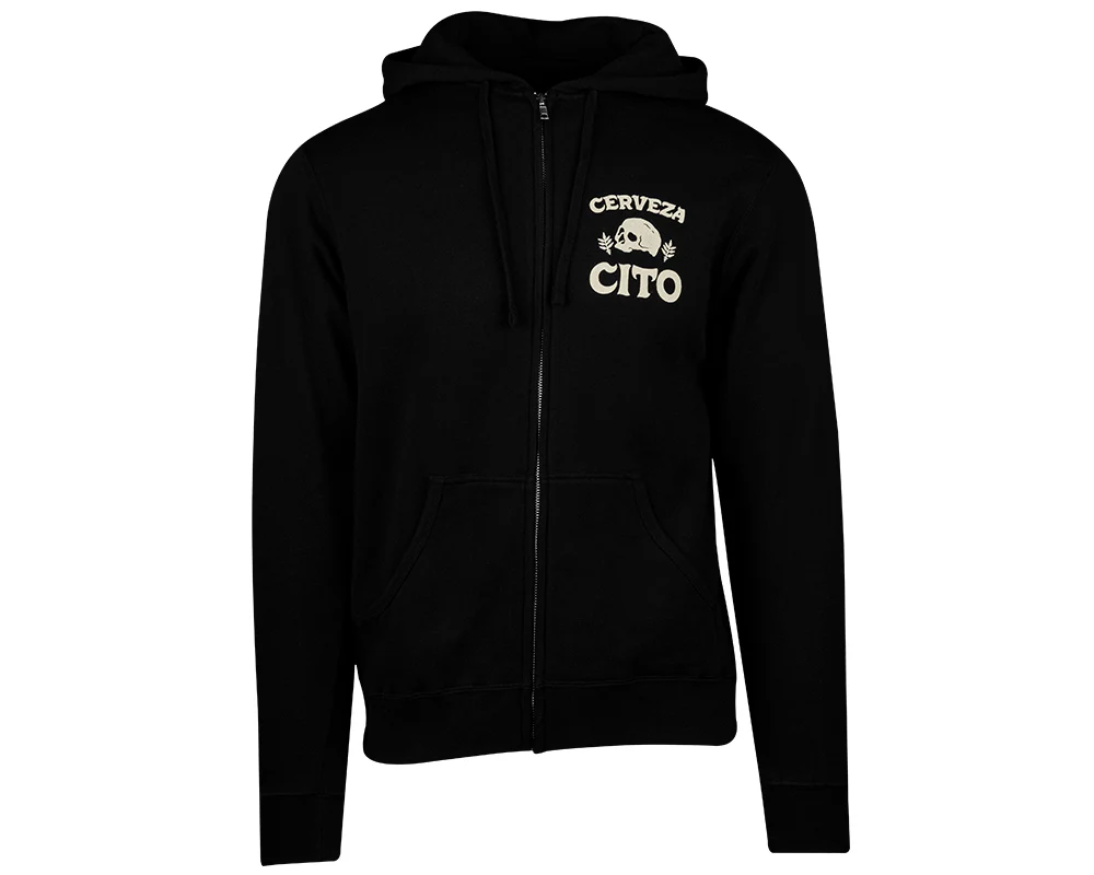 Cerveza OG Zip Up Hoodie - Image 2