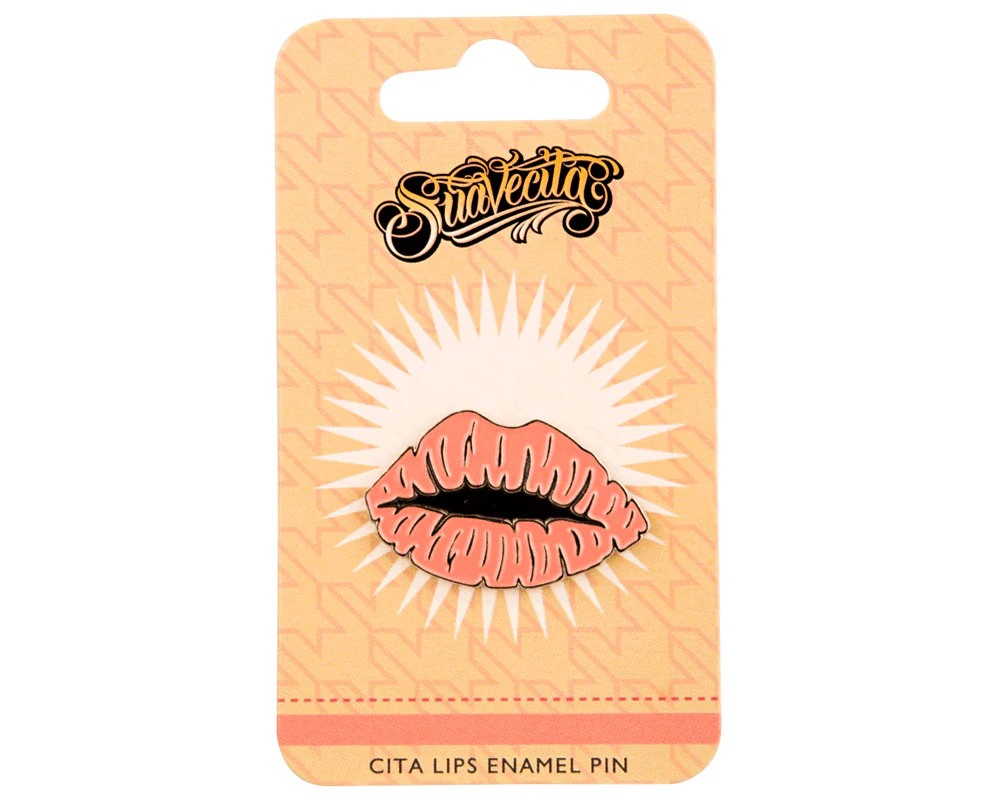 Cita Lips Enamel Pin