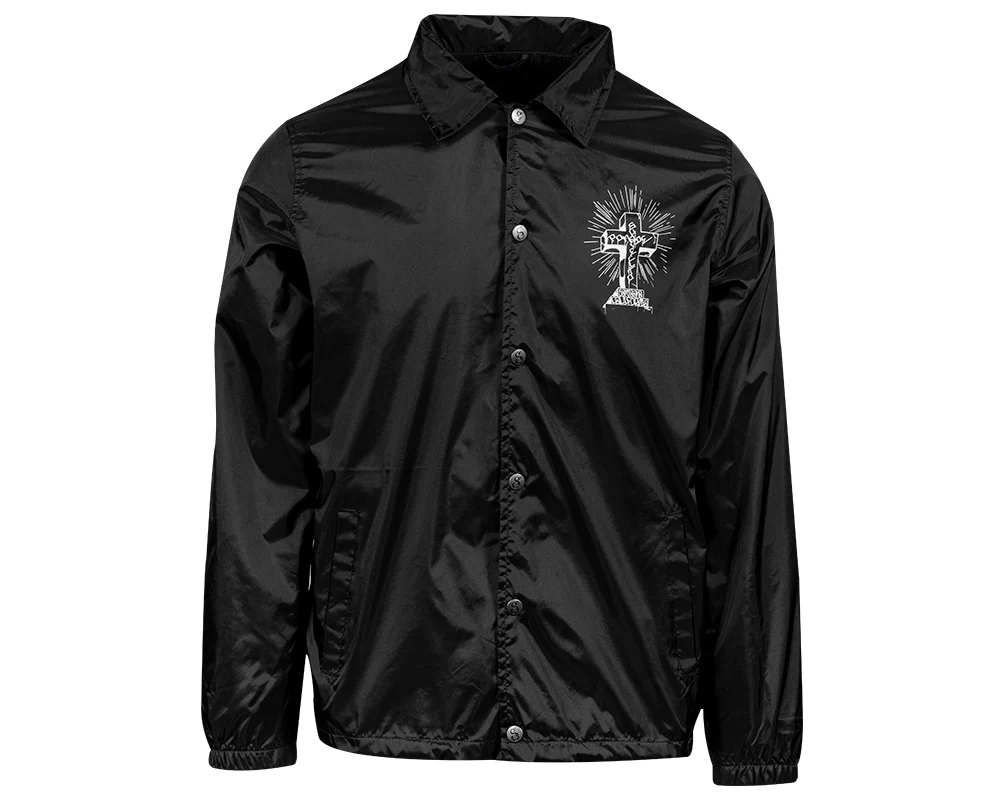 Cross Windbreaker - Black - Image 2