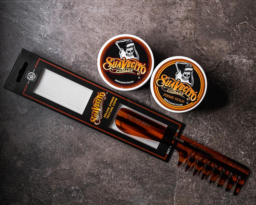 Deluxe Amber Texture Comb - Image 4