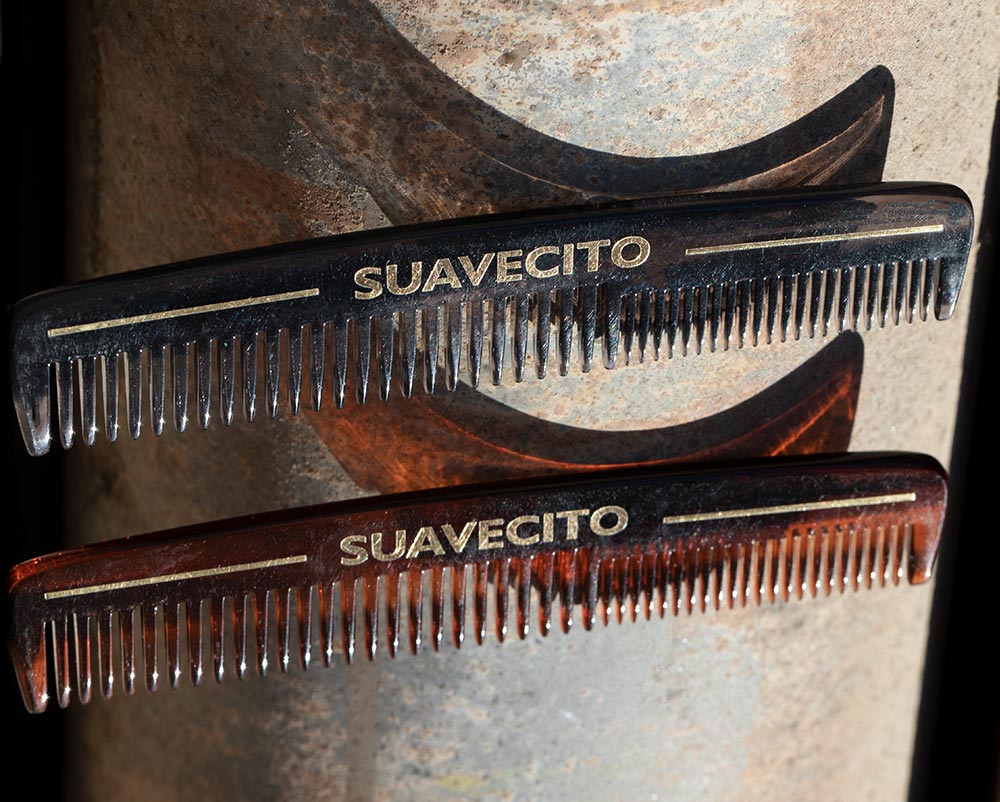Deluxe Travel Dressing Comb - Amber - Image 3