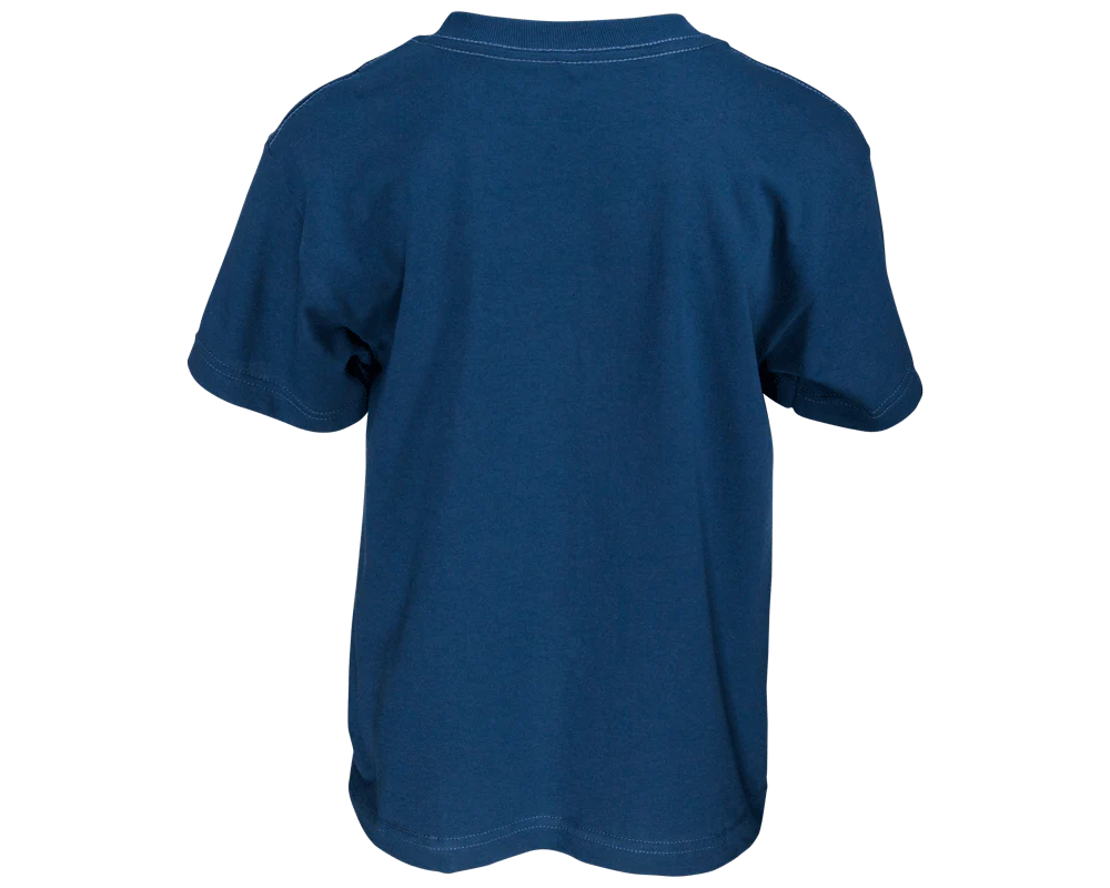 Finger Scoop Blue Tee - Image 2
