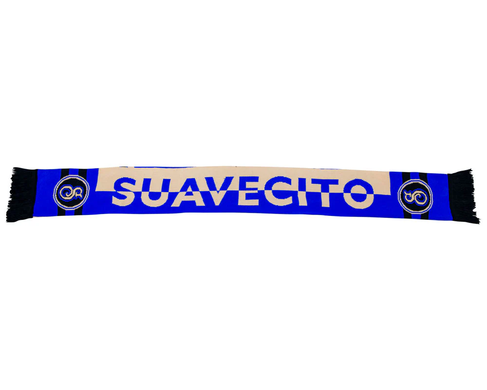 Get It Hombre Knit Scarf - Blue - Image 2