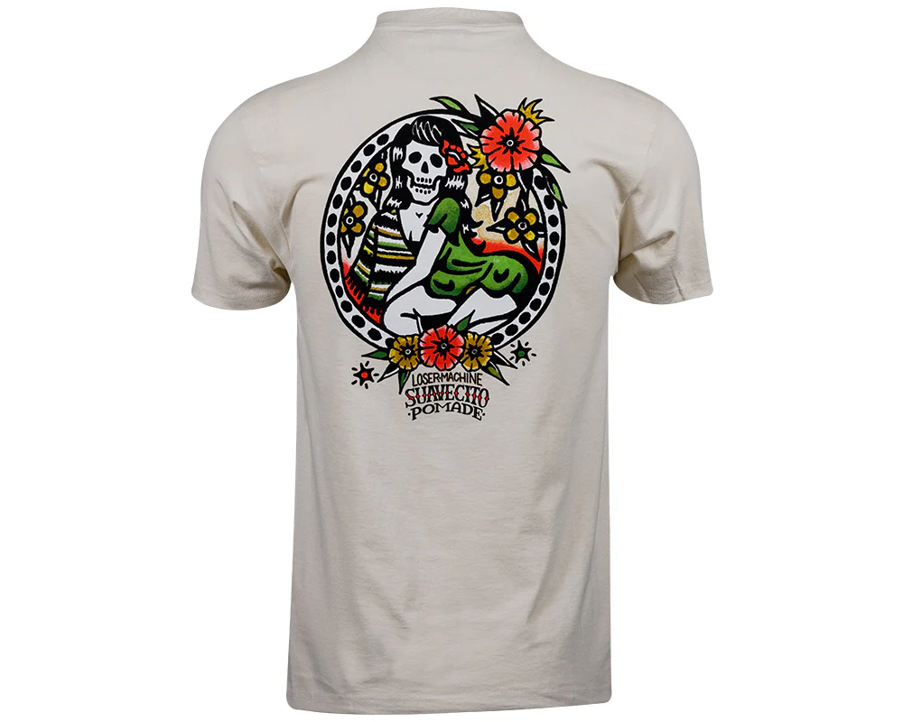 La Calavera Catrina Tee - Natural