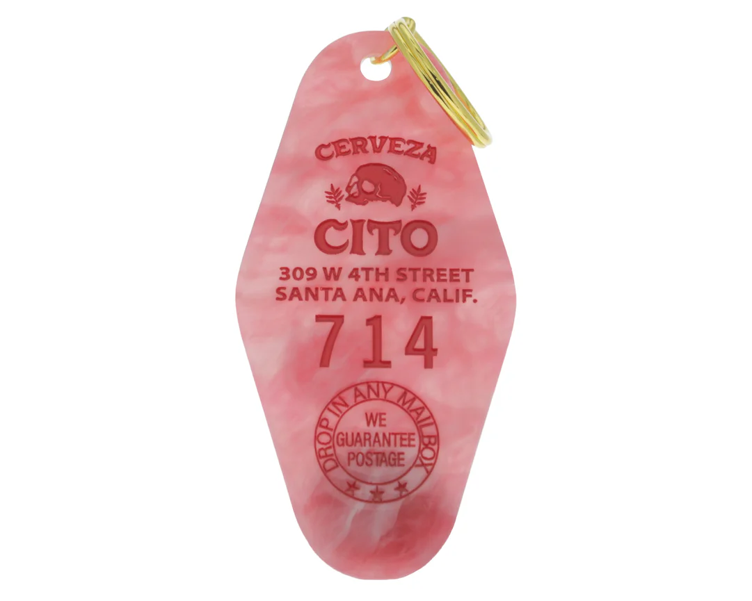 La Tia Hotel Key Tag - Pink - Image 2