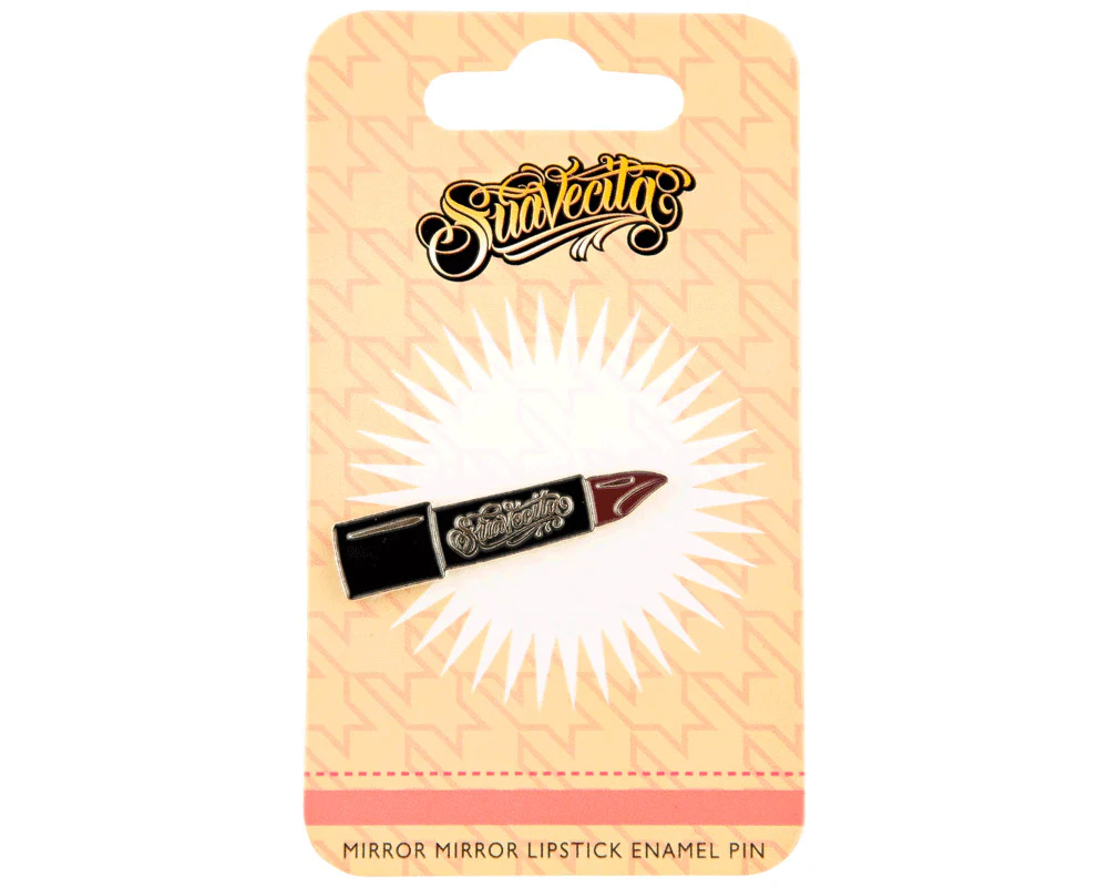 Mirror Mirror Lipstick Enamel Pin