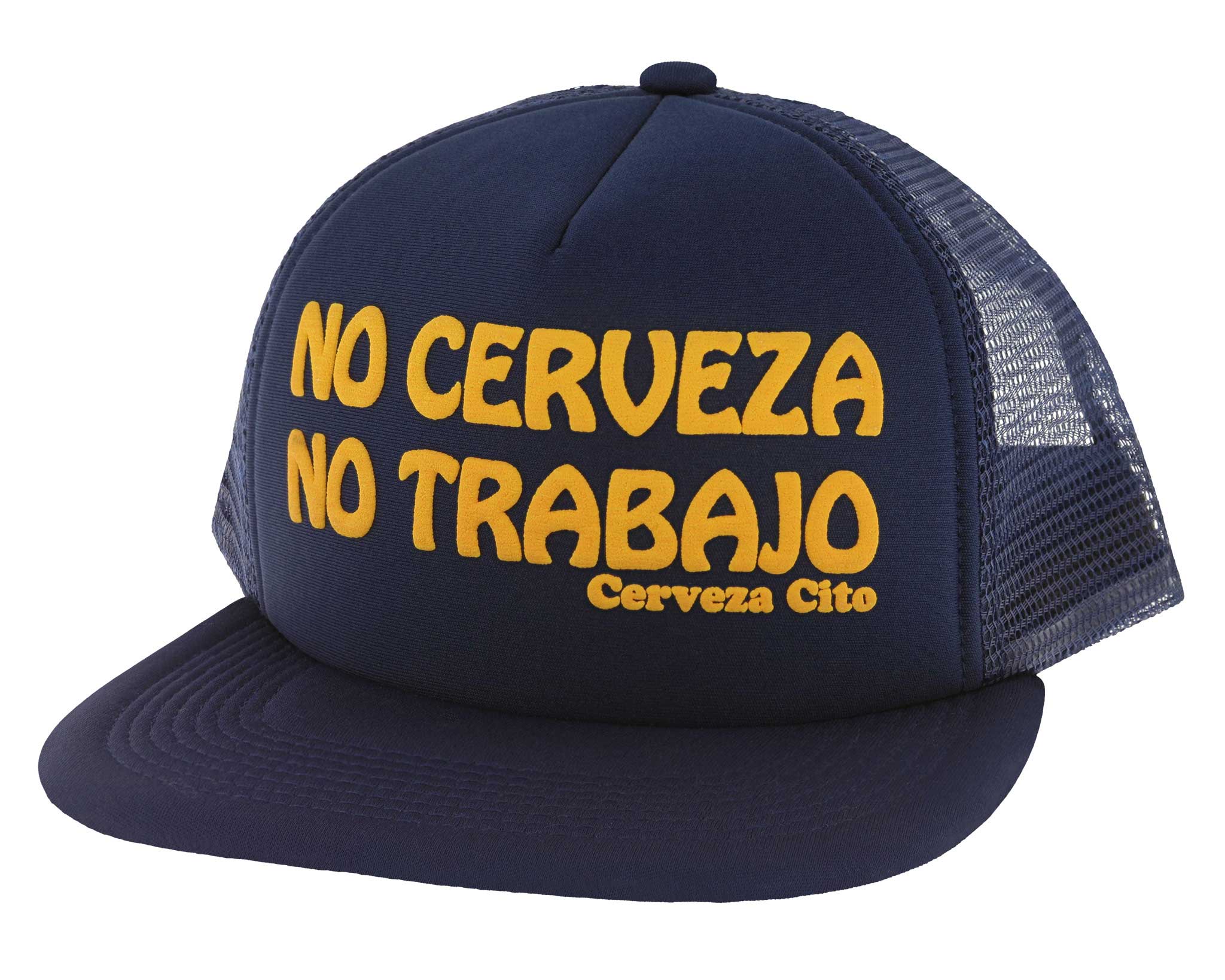 No Cerveza Puff Print Hat - Image 2