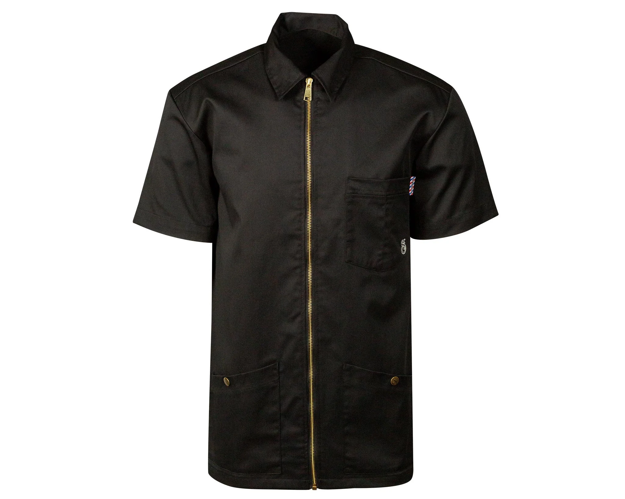 OG Barber Smock Black