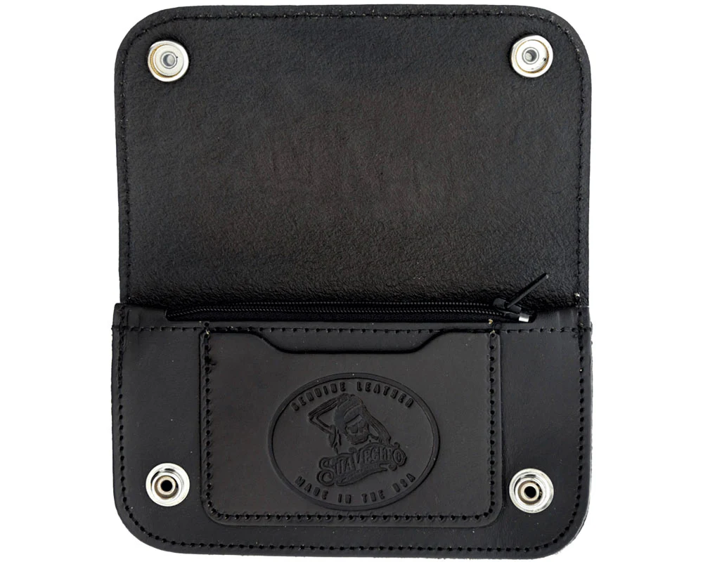 OG Script Chained Biker Wallet - Black - Image 3
