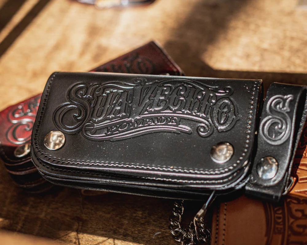 OG Script Chained Biker Wallet - Black - Image 4