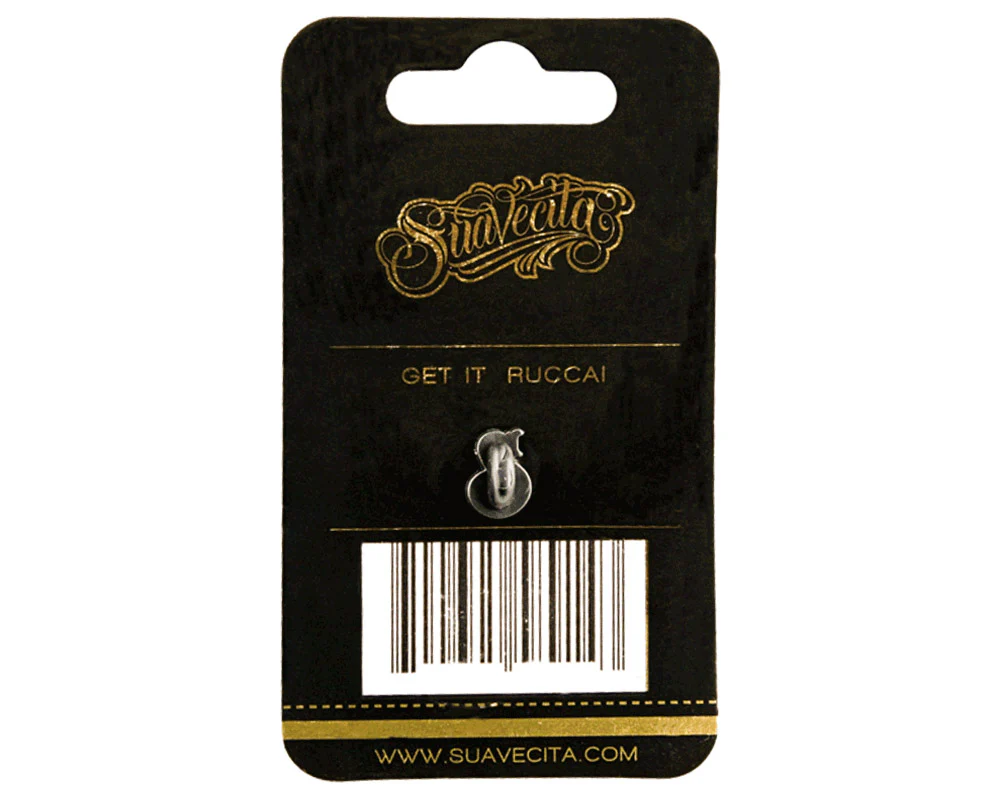 Round Suavecita Esse Enamel Pin - Gold - Image 2