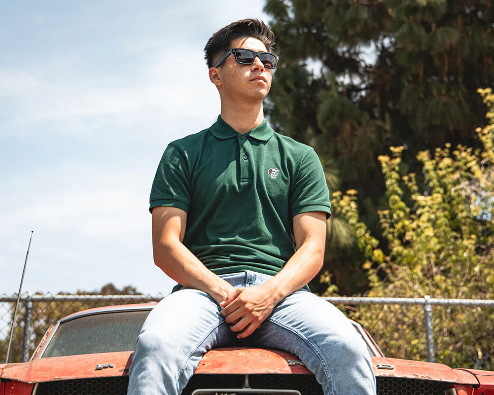 Suavecito Polo Shirt - Forest Green - Image 3