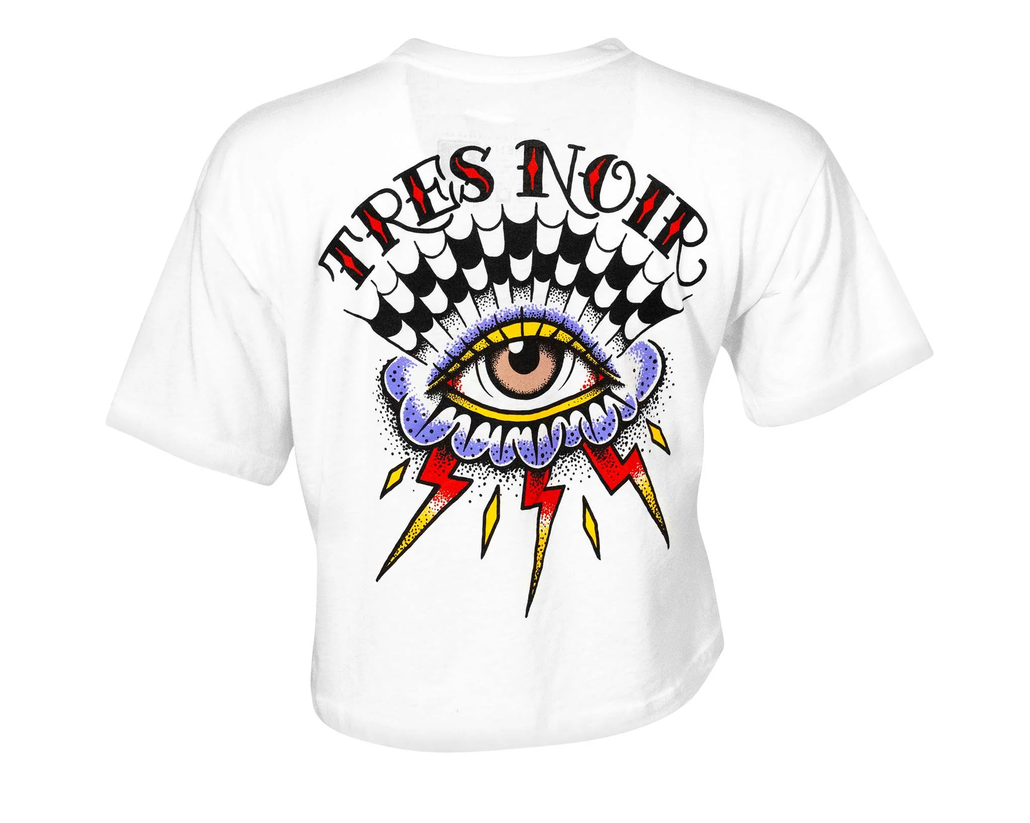 Trippy Eye Crop Top