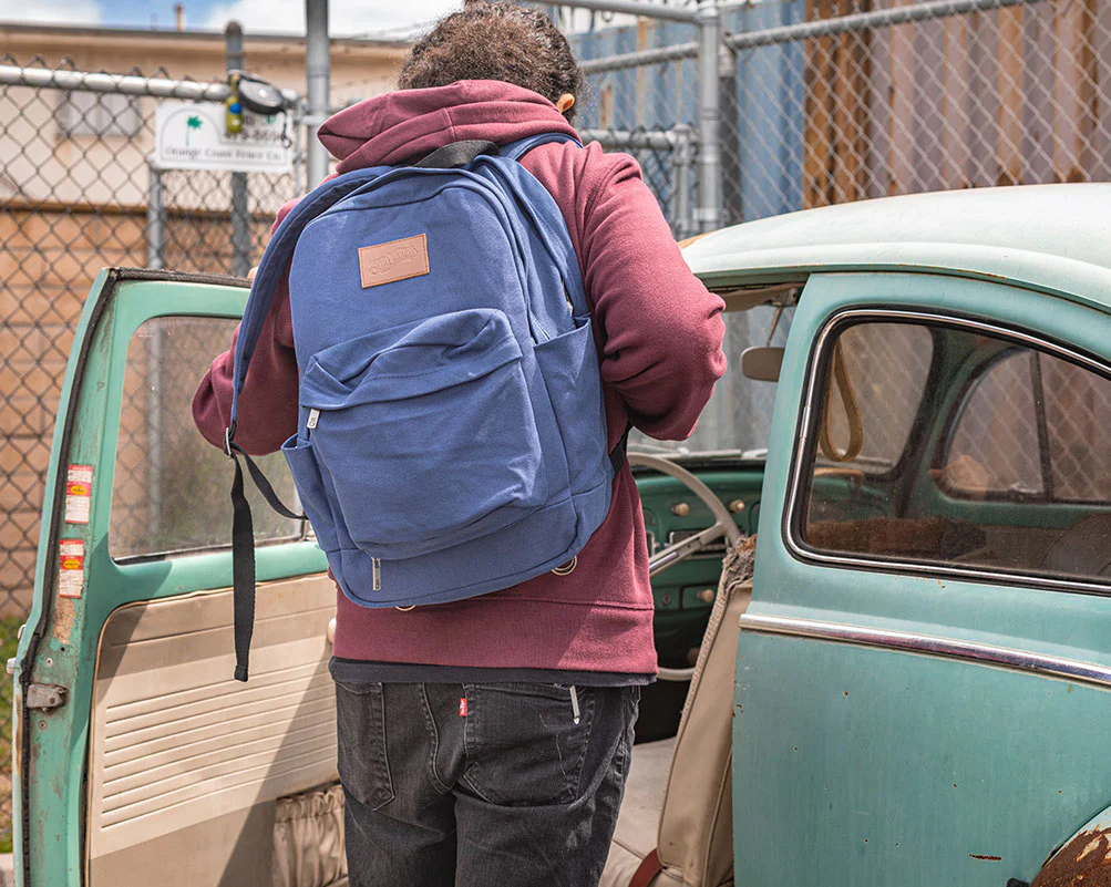 Vagabond Backpack - Navy - Image 8
