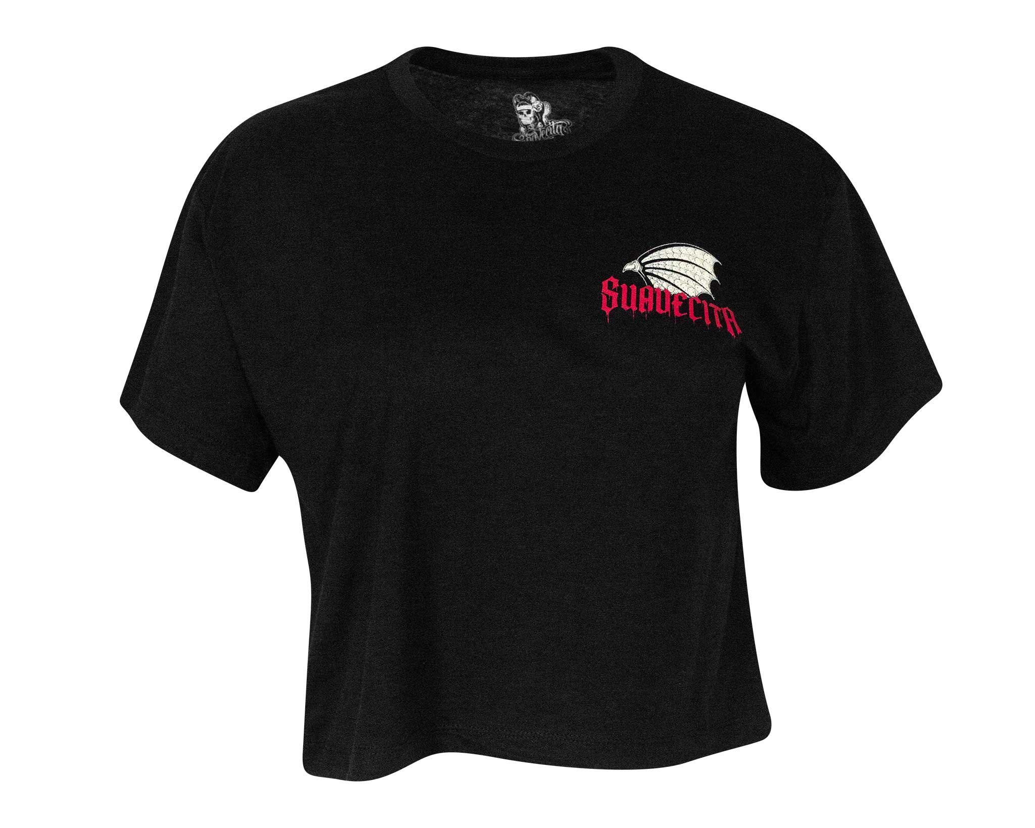 Vampira Cropped Tee - Image 2