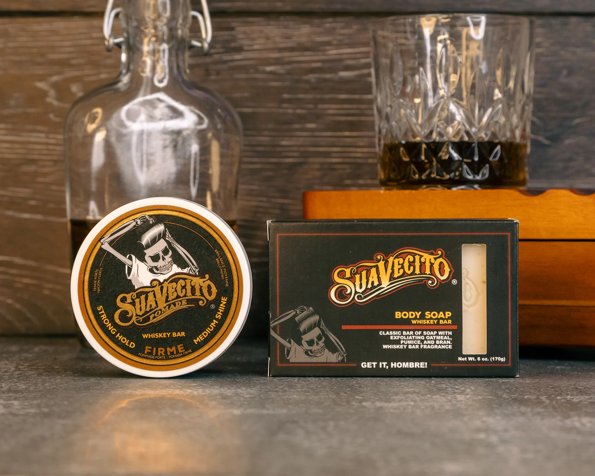 Whiskey Bar Pomade & Body Soap - Image 2